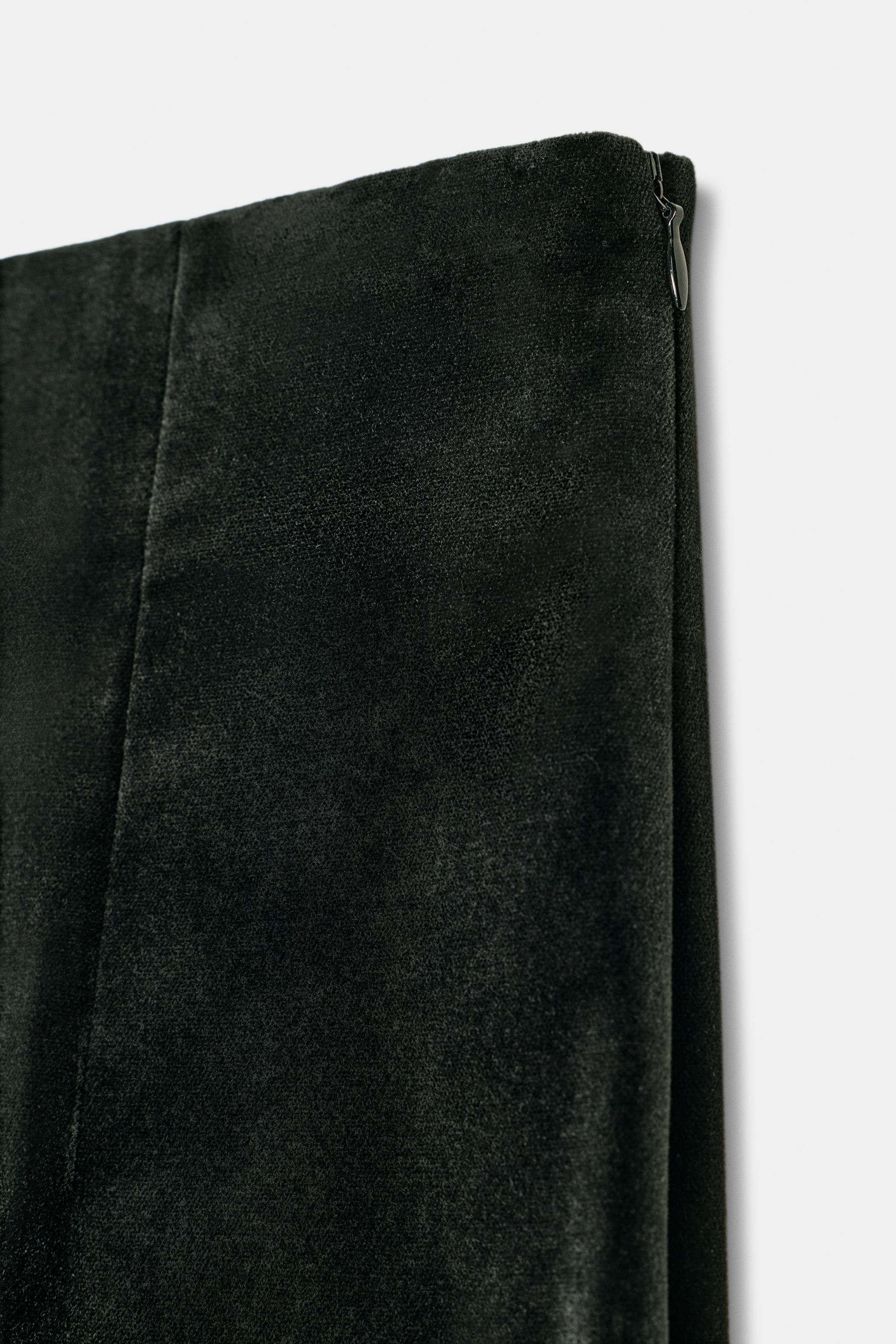 FLARE VELVET PANTS ZW COLLECTION